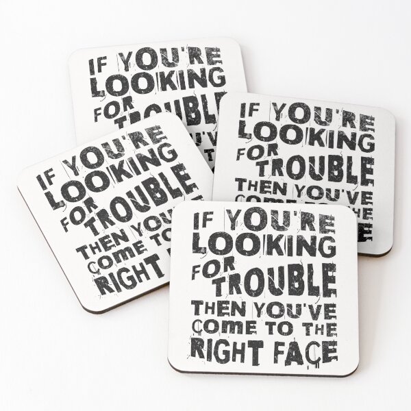 Item preview, If You're Looking For Trouble Funny Troublemaker Saying designed and sold by ZeptepiTrends.