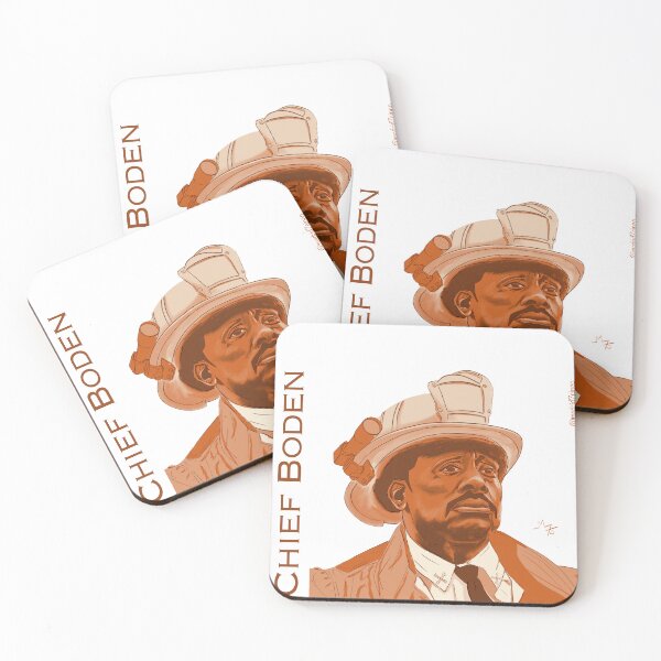 Item preview, Chief Boden. Chicago Fire designed and sold by Madrid7cinco.