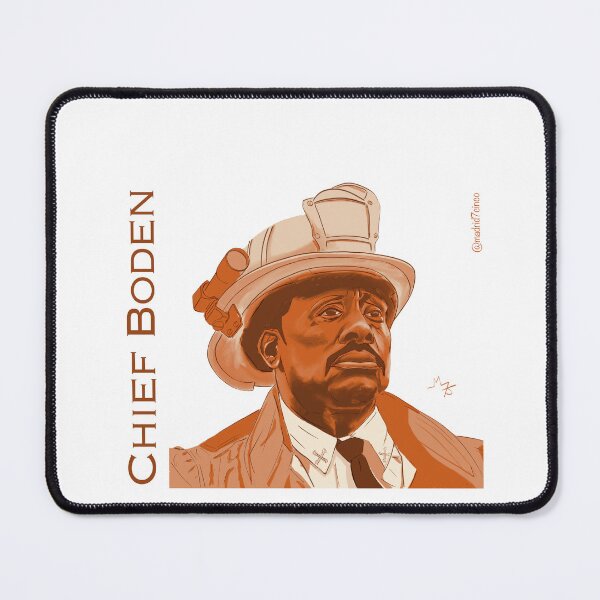 Item preview, Chief Boden. Chicago Fire designed and sold by Madrid7cinco.
