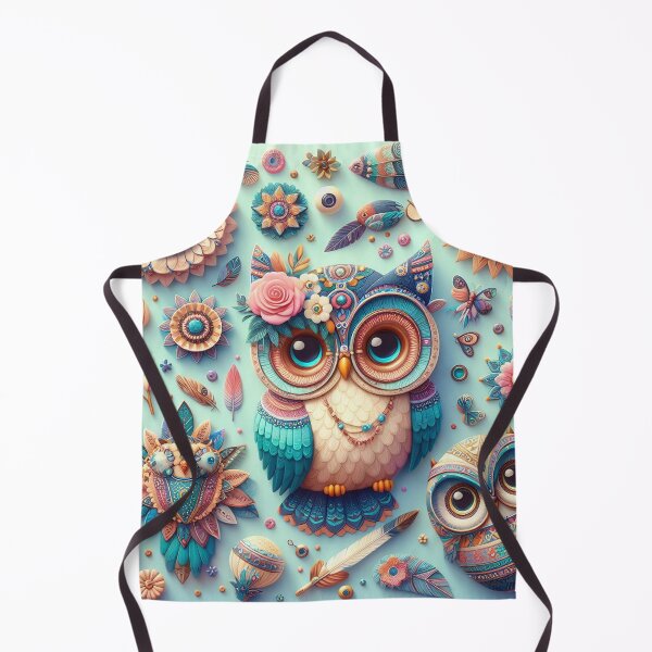 Item preview, 3D Boho Owl designed and sold by deniz kaya.