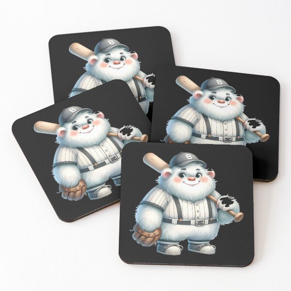 Item preview, Funny animals. Baseball graphics with Yeti designed and sold by BanShopDG.