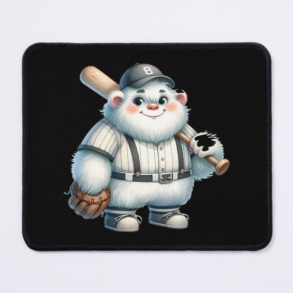 Item preview, Funny animals. Baseball graphics with Yeti designed and sold by BanShopDG.