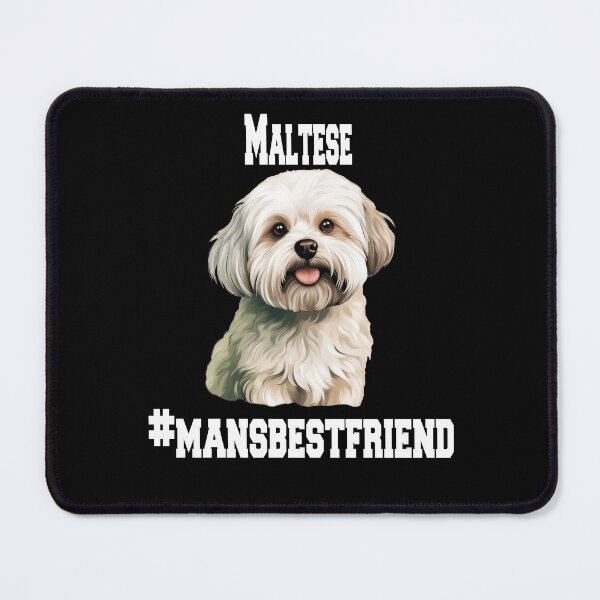 Item preview, Maltese Dog Owner Maltese #mansbestfriend Art Design designed and sold by fantasticdesign.