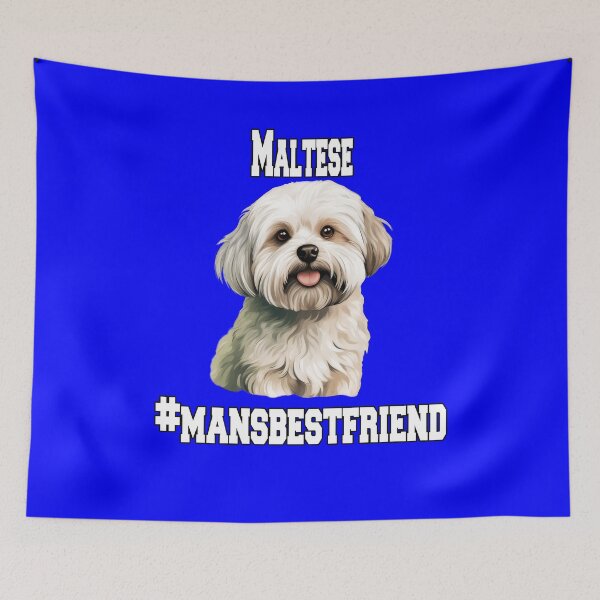 Item preview, Maltese Dog Owner Maltese #mansbestfriend Art Design designed and sold by fantasticdesign.