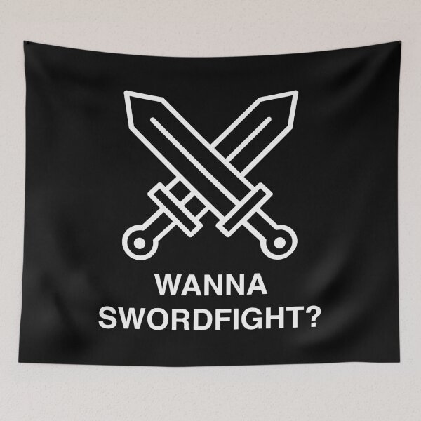 Item preview, Wanna Swordfight? designed and sold by Gui Furtado.