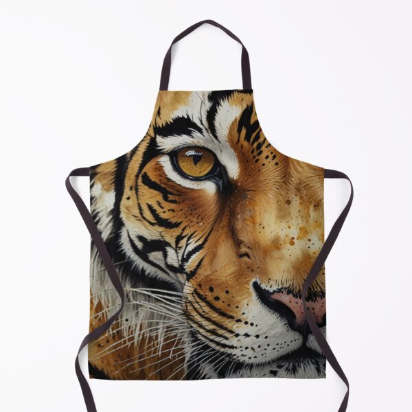 Item preview, Black and gold tiger art designed and sold by shokA Design.