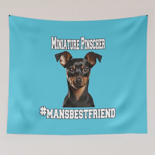 Item preview, Miniature Pincher Dog Owner Miniature Pinscher #mansbestfriend Art Design designed and sold by fantasticdesign.