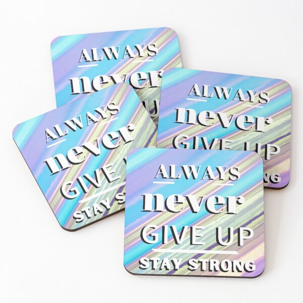 Item preview, Always, Never Give Up. designed and sold by HG-Creation-Design.