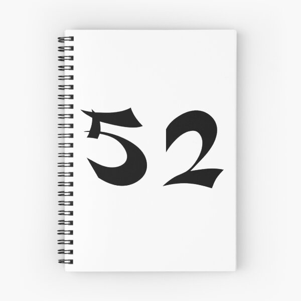 Item preview, 52, fifty-two, black, shangai designed and sold by Numbers-Art.