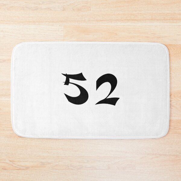 Item preview, 52, fifty-two, black, shangai designed and sold by Numbers-Art.