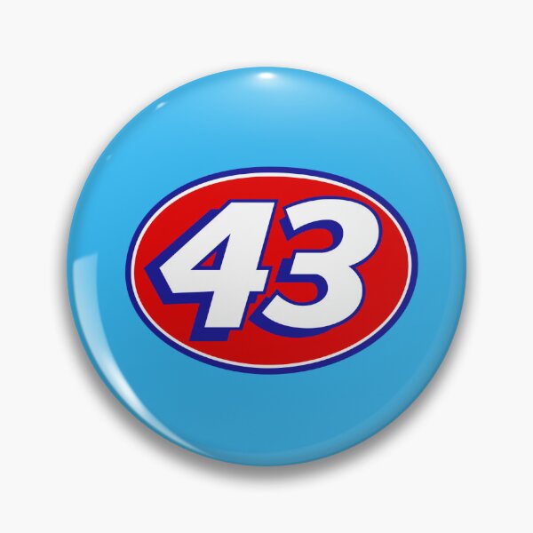 Item preview, 43 Richard Petty NASCAR sticker designed and sold by MainEventMedia.