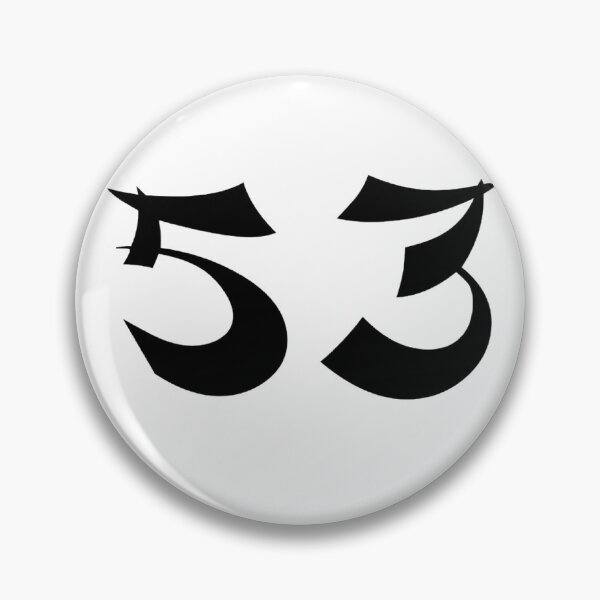 Item preview, 53, fifty-three, black, shangai designed and sold by Numbers-Art.