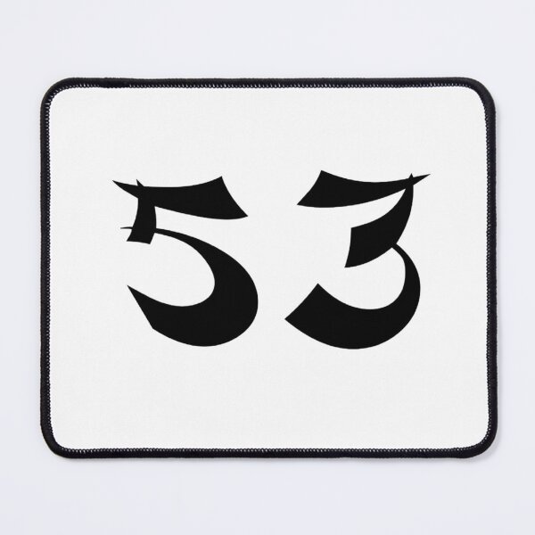 Item preview, 53, fifty-three, black, shangai designed and sold by Numbers-Art.