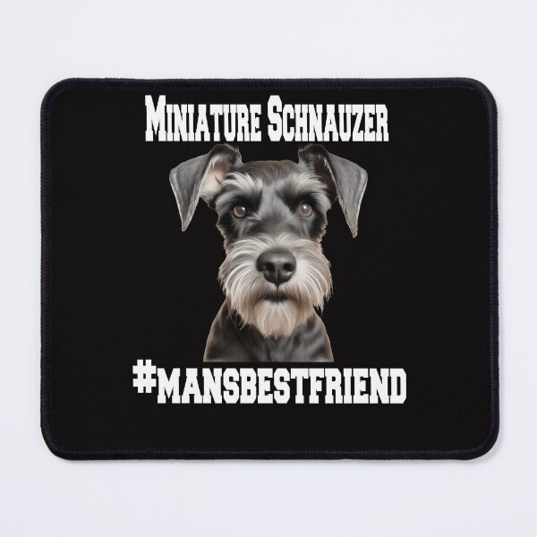 Item preview, Miniature Schnauzer Owner Miniature Schnauzer #mansbestfriend Art Design designed and sold by fantasticdesign.