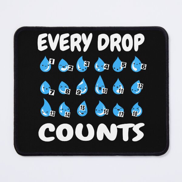 Item preview, Every Drop Count Rainwater Harvesting designed and sold by MooonTees.