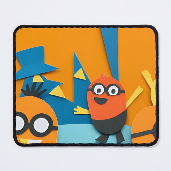 Item preview, Cute paper creatures get ready to party designed and sold by Purpleflex.