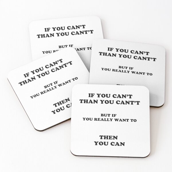 Item preview, If you can't, than you can't, but if you really want to, then you can designed and sold by Wylkerd.