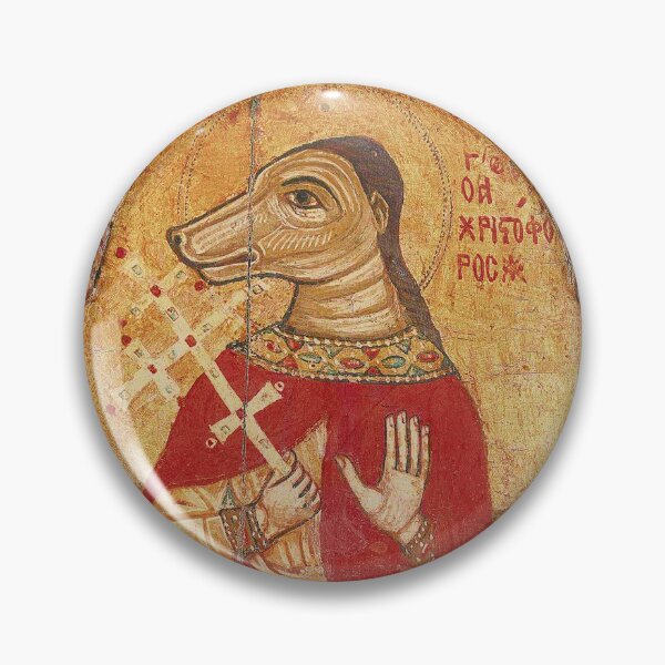 Item preview, St. Christopher - Dog Head Saint designed and sold by softbluehum.