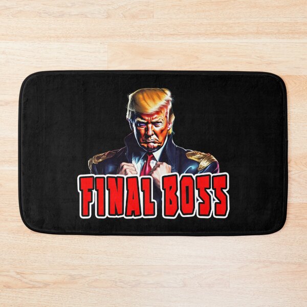 Item preview, Final Boss Trump, Funny Design, USA, POTUS designed and sold by Burn-Ego.