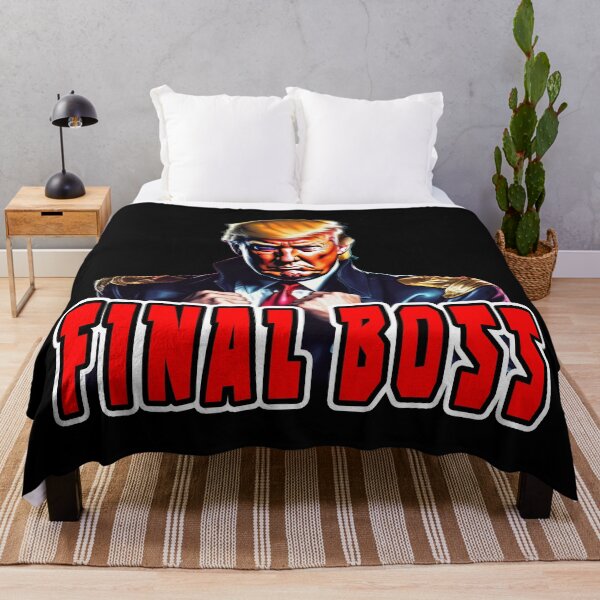 Item preview, Final Boss Trump, Funny Design, USA, POTUS designed and sold by Burn-Ego.