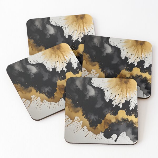 Item preview, Black and gold art designed and sold by shokA Design.