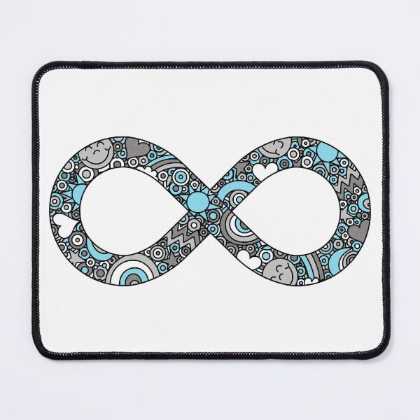 Item preview, Infinity Neurodiverse Doodle Demiboy Pride Flag designed and sold by JoyfulJen.
