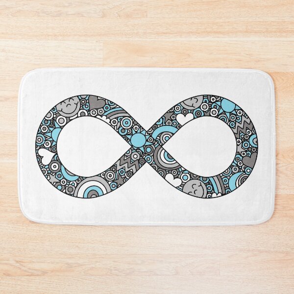Item preview, Infinity Neurodiverse Doodle Demiboy Pride Flag designed and sold by JoyfulJen.