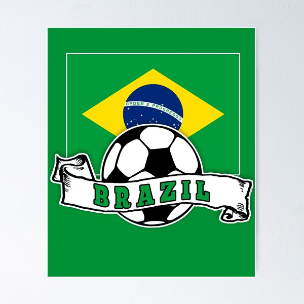 Equipo de fútbol de camiseta de brasil torneo mundial de fútbol 2022  camiseta nacional y bandera del equipo de fútbol