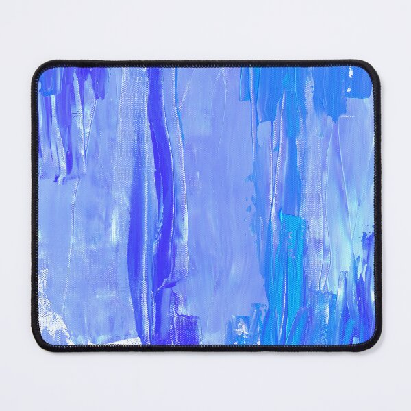 Pastel Oh My! - Lazy Blue Mouse Pad