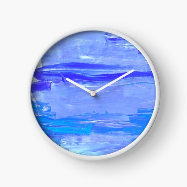Pastel Oh My! - Lazy Blue Clock