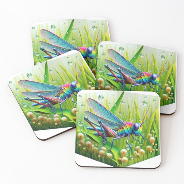 Item preview, Vibrant Grasshopper Fantasy designed and sold by geartes.