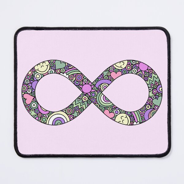 Item preview, Infinity Neurodiverse Doodle Genderfae Pride Flag designed and sold by JoyfulJen.