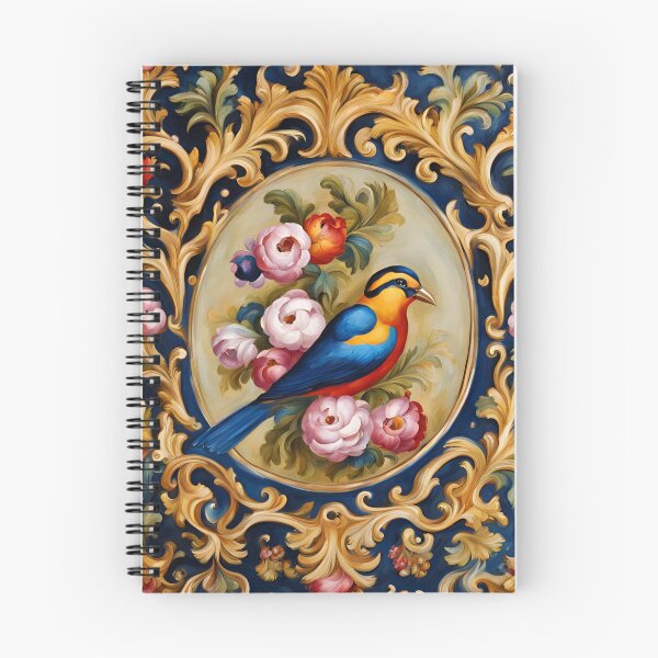Item preview, Barocco bird designed and sold by AI  © ZORIANA.