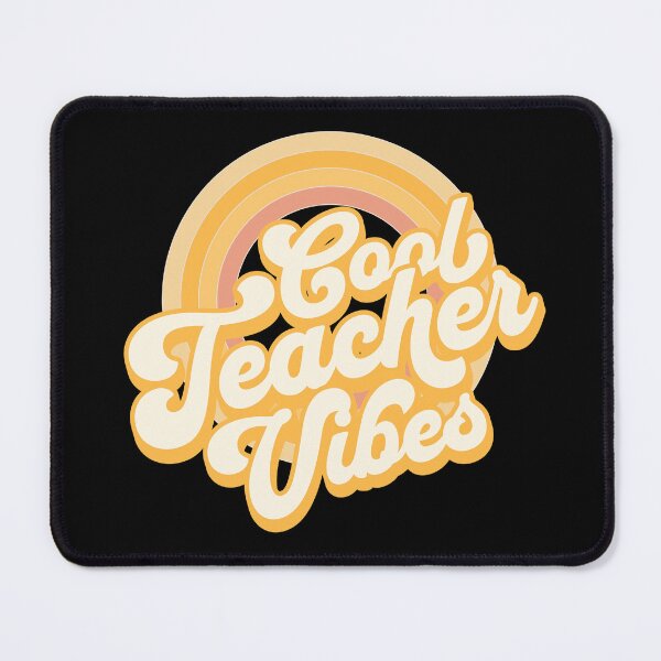 Item preview, Cool Teacher Vibes Retro Design designed and sold by r&o.