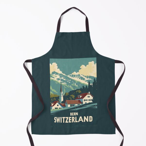 Item preview, A Vintage Travel Illustration of Bern - Switzerland  designed and sold by GoodOldVintage.