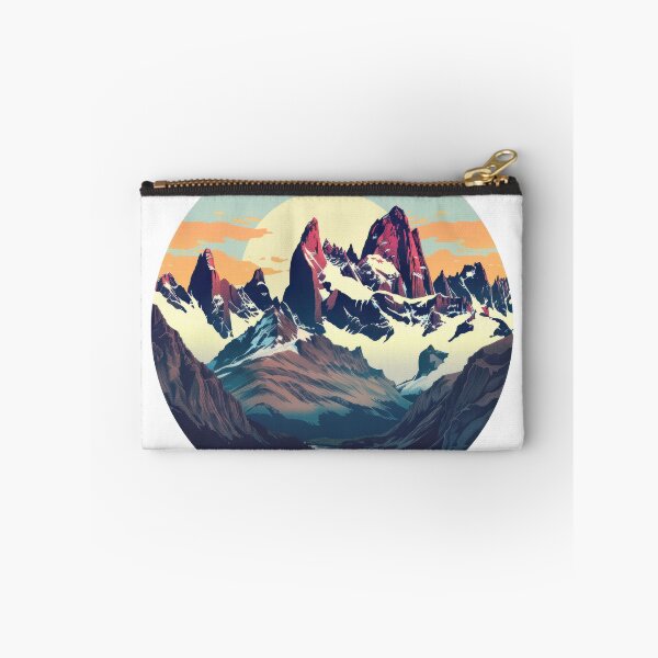 Item preview, Mountain Range in a Circle designed and sold by Wormy-23.