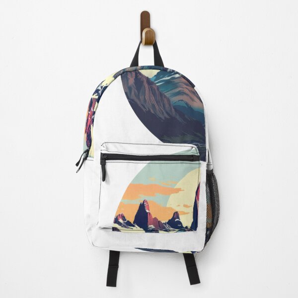 Item preview, Mountain Range in a Circle designed and sold by Wormy-23.