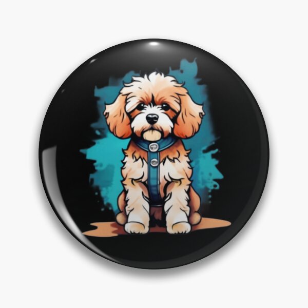 Item preview, watercolor cavapoo designed and sold by EuropeanPrints.