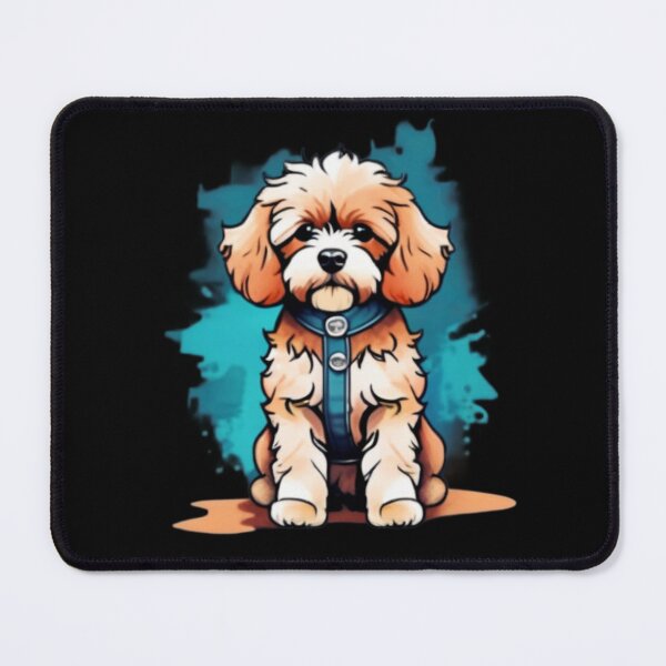 Item preview, watercolor cavapoo designed and sold by EuropeanPrints.