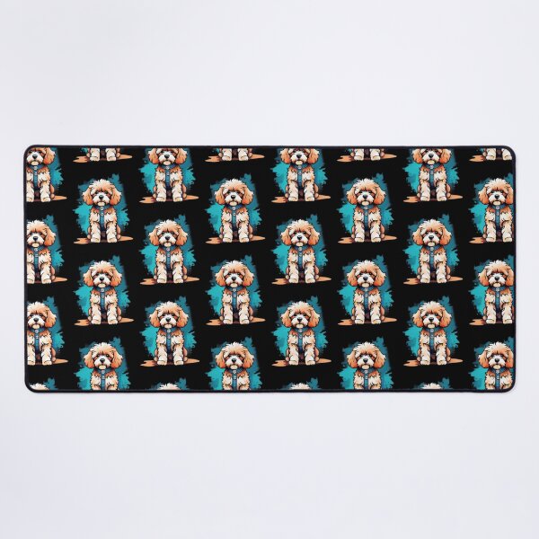 Item preview, watercolor cavapoo designed and sold by EuropeanPrints.