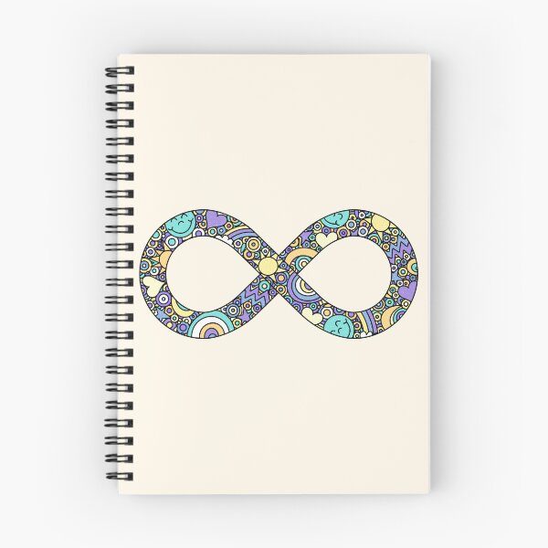 Item preview, Infinity Neurodiverse Doodle Genderfaun Pride Flag designed and sold by JoyfulJen.