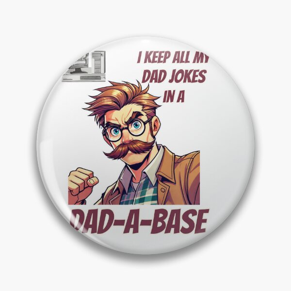 Artikelvorschau, Ich bewahre alle meine Papa-Witze in einer Dad-a-Base auf – Lustiges Papa-Witz-Design entworfen und verkauft von KriticalDesigns.
