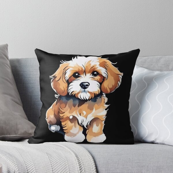 Item preview, watercolor cavapoo designed and sold by EuropeanPrints.