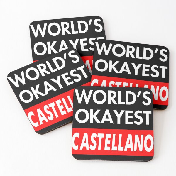 Vista previa del artículo con la obra «Castellano Nombre El mejor Castellano del mundo», diseñado y vendido por Leo-Cay.