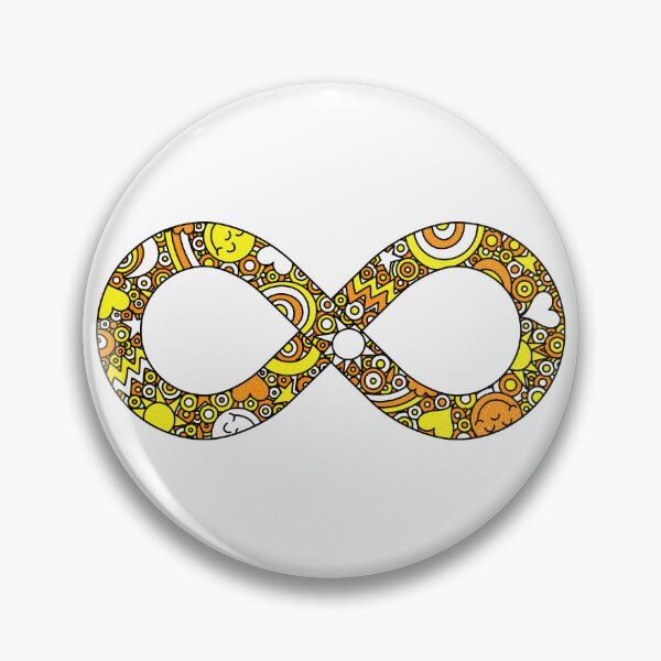 Item preview, Infinity Neurodiverse Doodle Maverique Pride Flag designed and sold by JoyfulJen.