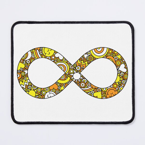 Item preview, Infinity Neurodiverse Doodle Maverique Pride Flag designed and sold by JoyfulJen.