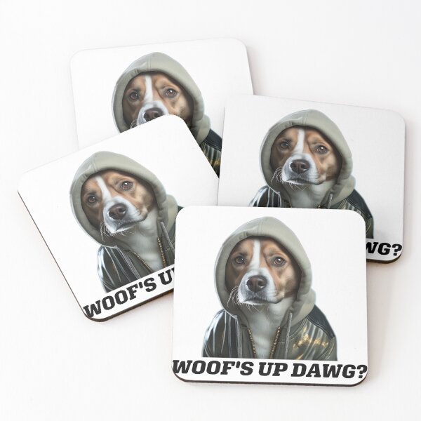 Item preview, Woof's Up Dawg? designed and sold by Goopis.