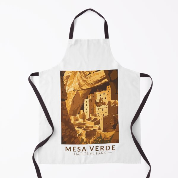 Item preview, Mesa Verde National Park Cliff Palace Travel Art Vintage designed and sold by KrisSidDesigns.