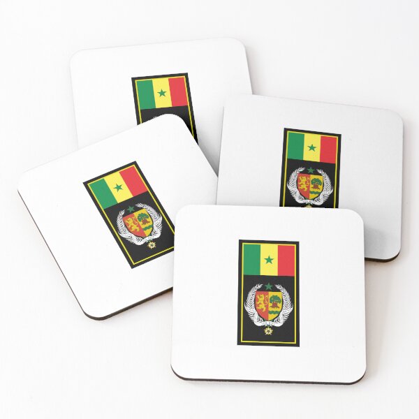 Item preview, Senegal Flag & Coat of arms designed and sold by adamst555.