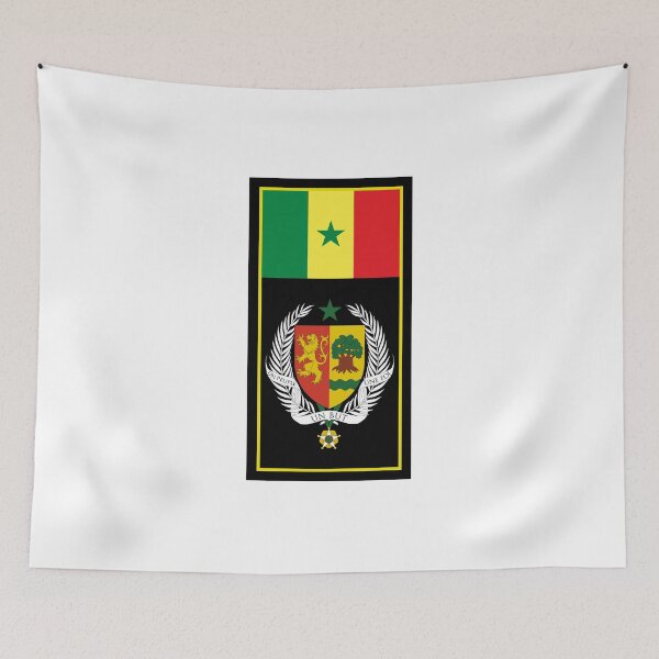 Artikelvorschau, Senegal Flagge und Wappen entworfen und verkauft von adamst555.